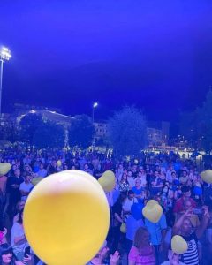 Frosinone – Bagno di folla al Parco Matusa per “Mastrangeli sindaco”