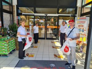 Civitavecchia – Raccolti 600 kg di cibo dai volontari dell’Ordine di Malta