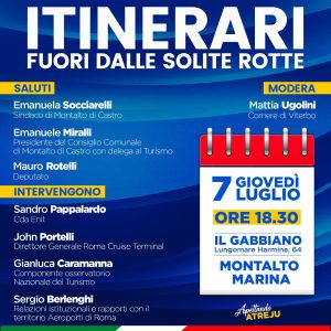 “Itinerari fuori dalle solite rotte”, a Montalto focus di valorizzazione turistica con esperti del settore