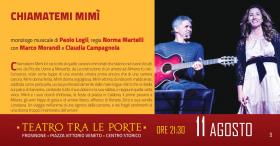 Frosinone – Stasera ultimo appuntamento con Il Teatro tra le Porte