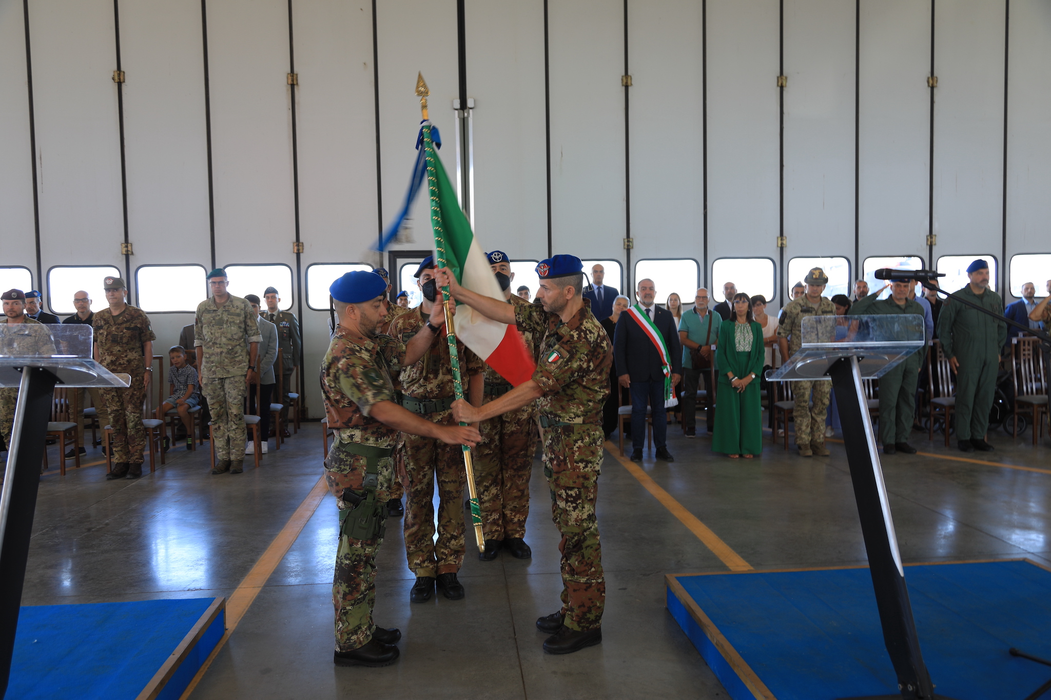 Cambio al comando del 3°Reos: al colonnello Bolla succede il colonnello Rapposelli