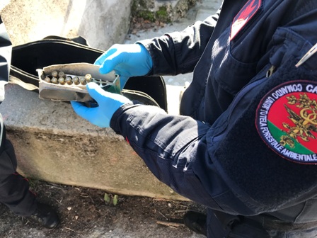 Rieti, intensa attività anti bracconaggio dei carabinieri Forestale