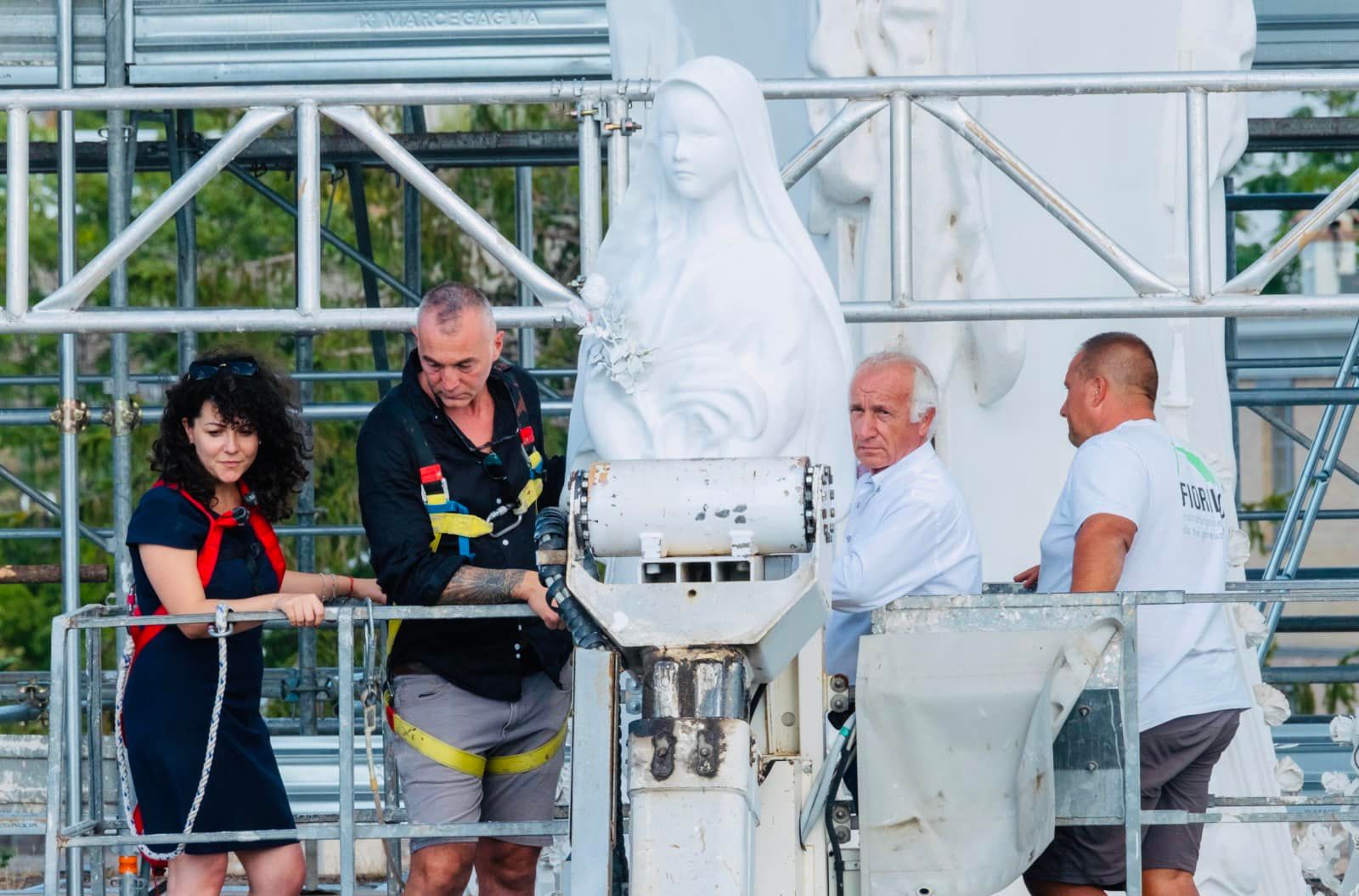 Viterbo, Ascenzi sogna una teca permanente con la Macchina di Santa Rosa