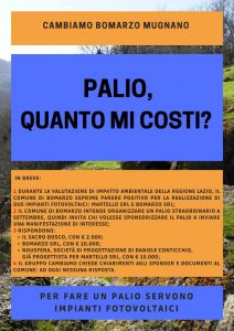 Palio straordinario di Bomarzo: quelle strane connessioni con gli impianti fotovoltaici