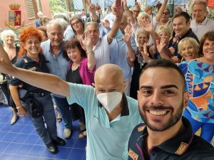 Roma – Progetto “Campagna sicurezza per gli anziani”. La polizia incontra i frequentatori del centro anziani di via Giacinto Pullino