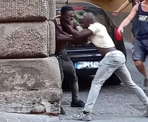 Viterbo – Botte in pieno centro, panico tra i passanti