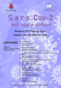 “Sars Cov-2 ieri oggi e domani”, a quasi tre anni dall’inizio della pandemia si fa il punto a Bomarzo