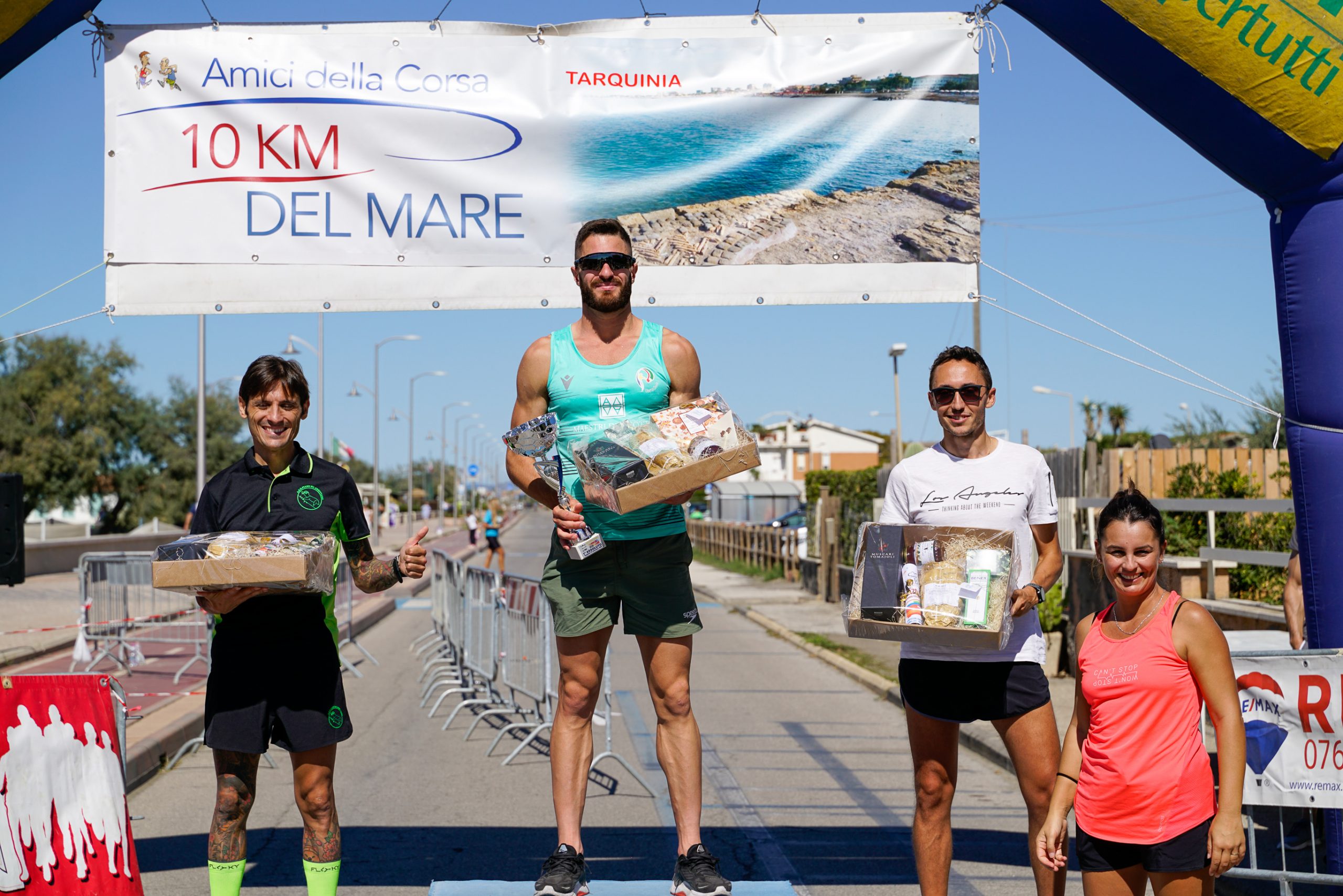 Tarquinia – Successo della “10 km del mare”: chi è salito sul podio