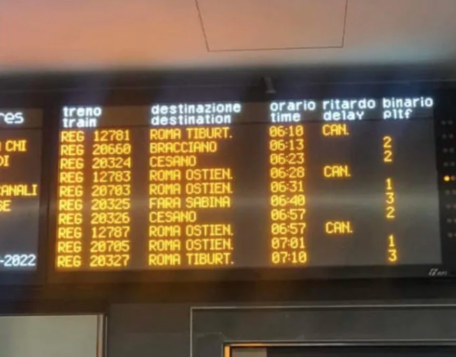 Fino a 100 minuti di ritardo sulla Roma-Viterbo, la Regione convoca Rfi