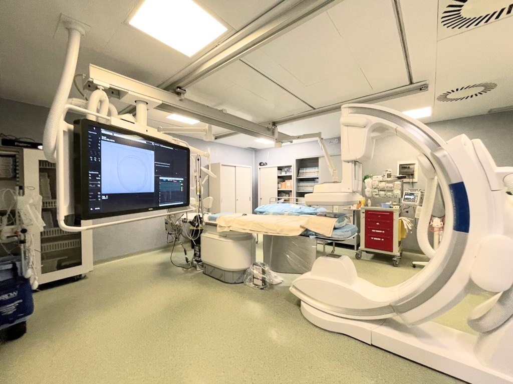 Viterbo, angiografo cardiologico di ultima generazione al Belcolle