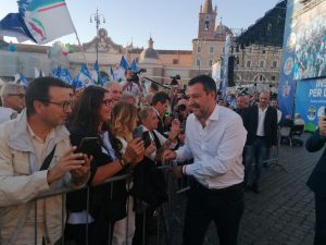 Roma, il centrodestra a Piazza del Popolo per chiudere la campagna elettorale
