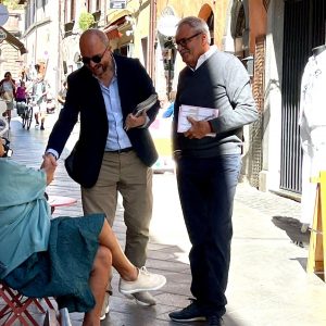 Fdi, proseguono gli appuntamenti istituzionali e nelle piazze in tutta la Tuscia dei candidati Rotelli e Giampieri