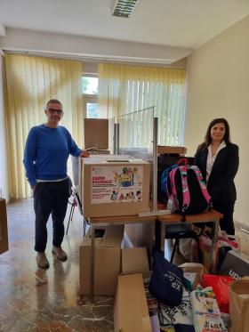 Frosinone – Successo per lo Zaino Solidale. Soddisfatti Mastrangeli, Tagliaferri e Sementilli