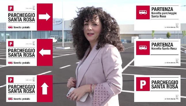 Viterbo – Santa Rosa: cinque parcheggi con navette, tutto gratuito