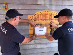 Tivoli – Polizia sospende licenza a titolare di un esercizio commerciale. Chiuso il locale per 15 giorni