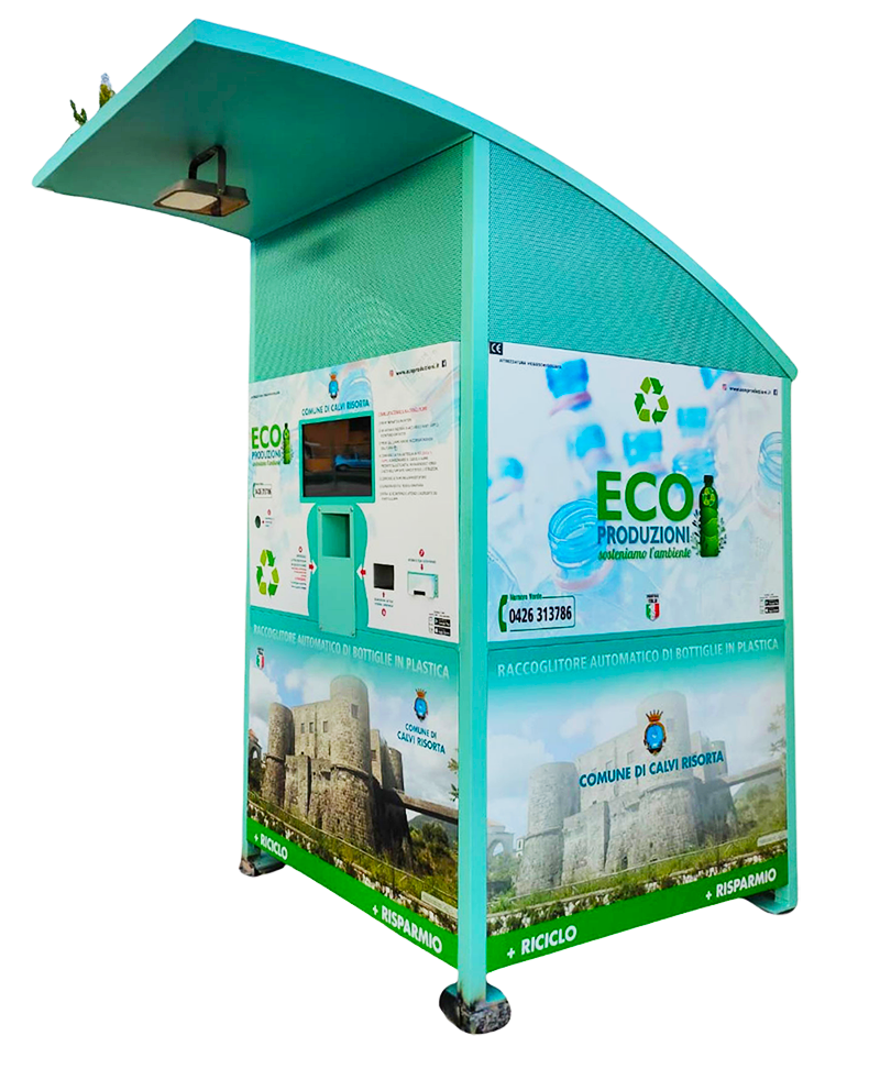 Acquapendente, arriva l’ecocompattatore mangiaplastica