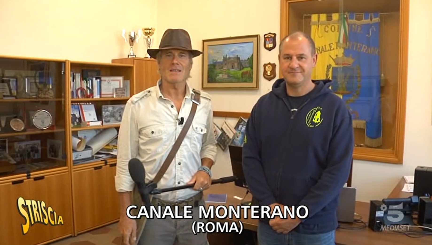 Striscia la notizia a Canale Monterano, il sindaco: “Cantonata di Ghione, ma visto da 4 milioni di italiani”