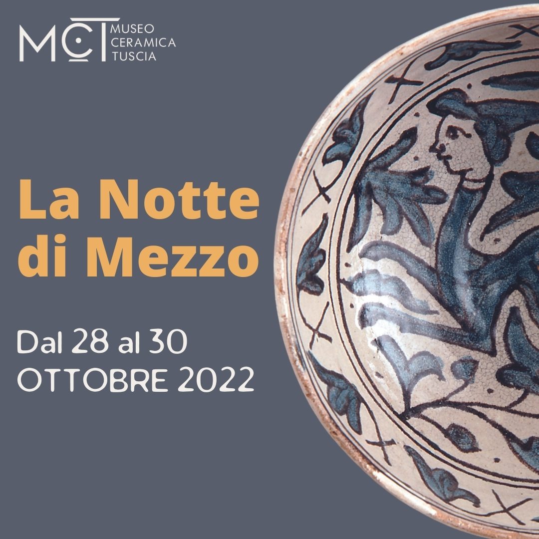 “La Notte di Mezzo” al Museo della Ceramica dal 28 al 30 ottobre
