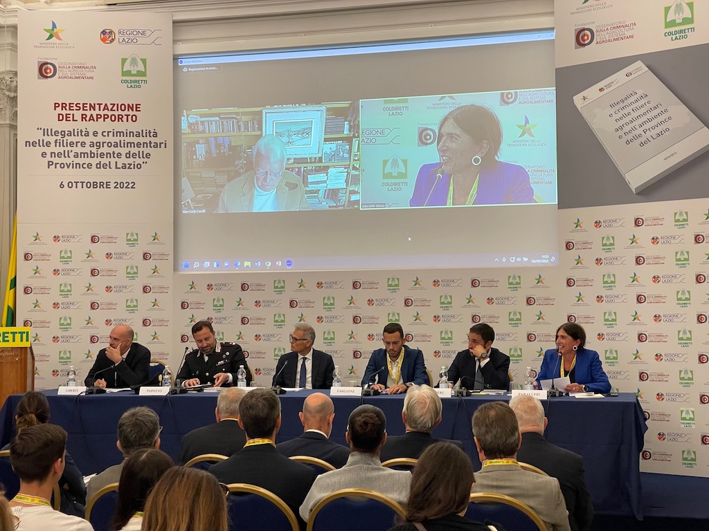 Coldiretti Lazio – Agromafie: giro d’affari da 40 milioni di euro