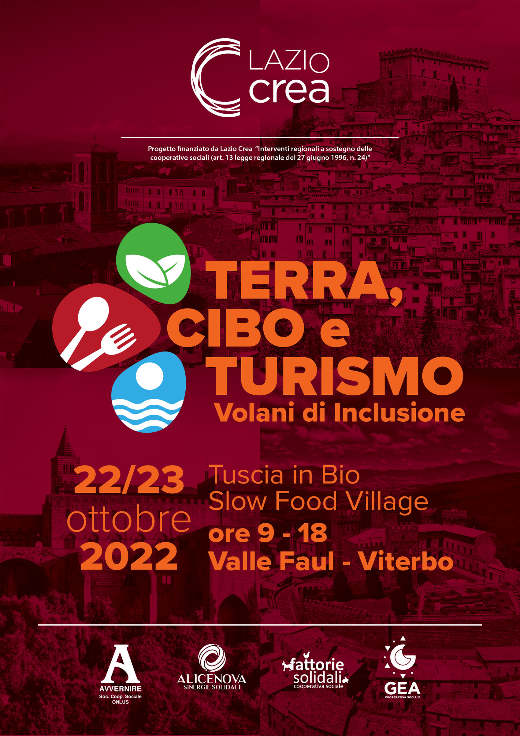 “Terra, cibo e turismo”, un progetto di inclusione sociale e lavorativa