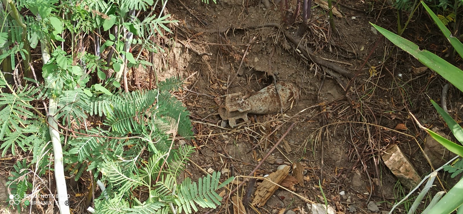 Viterbo – Bomba di mortaio disinnescata vicino alla Statale Cassia