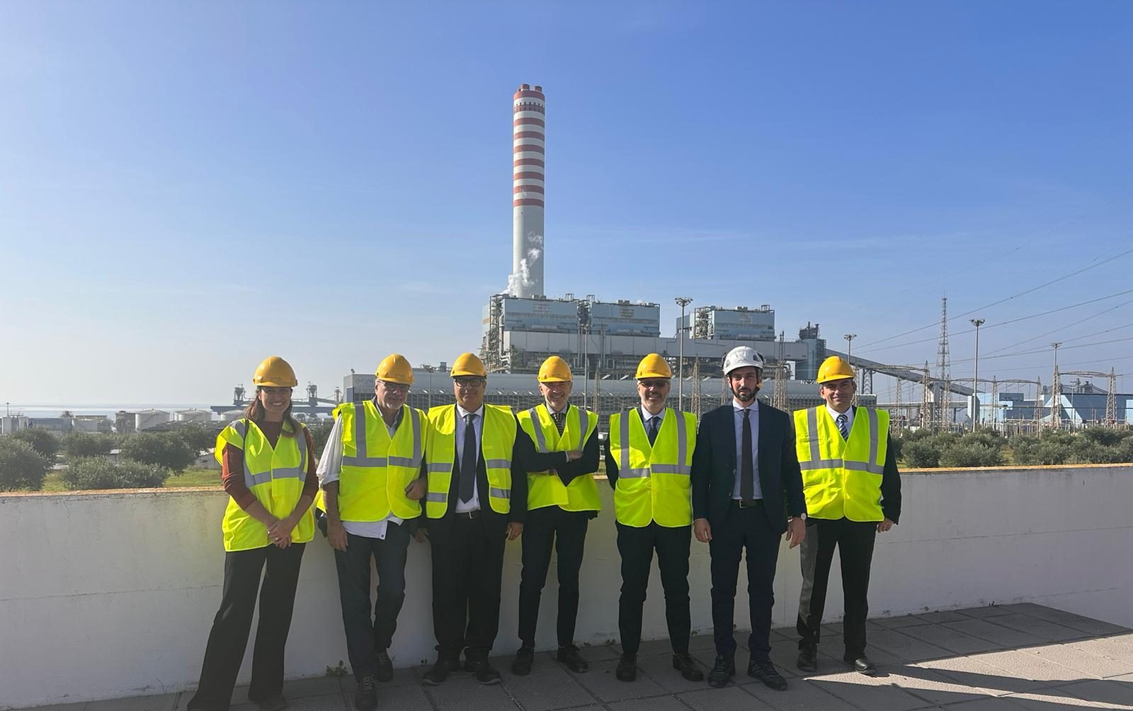 Civitavecchia – Rappresentanti dell’Osservatorio ambientale in visita alla centrale Torrevaldaliga Nord