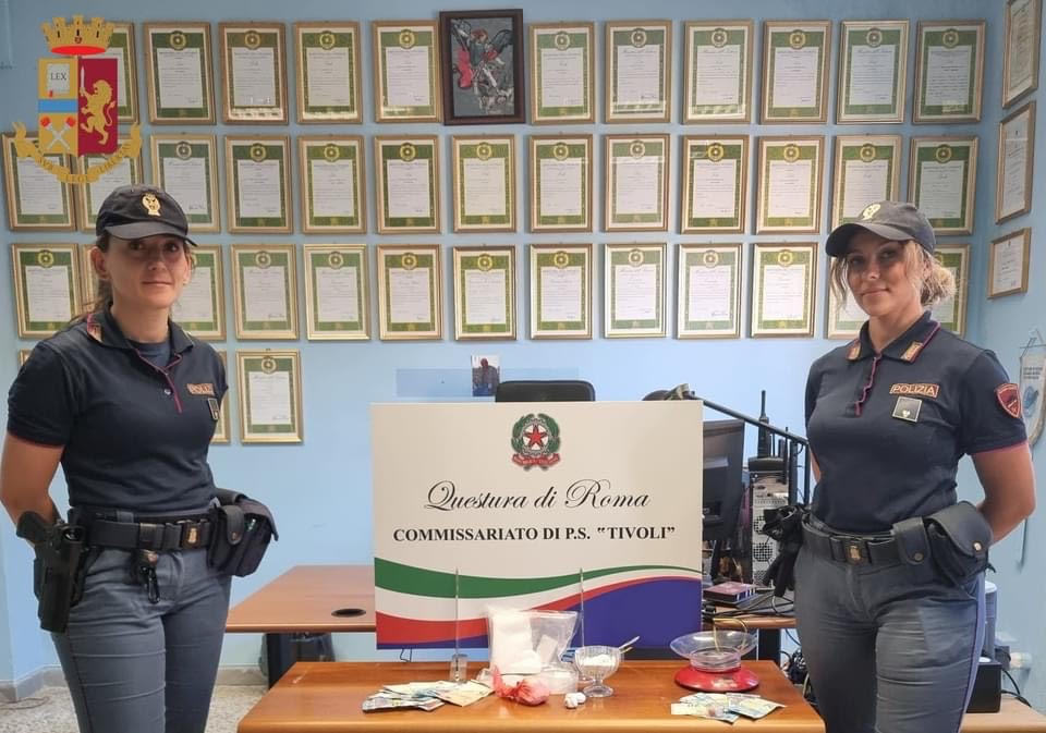 Tivoli – Arrestata 40enne in possesso di 530 grammi di cocaina