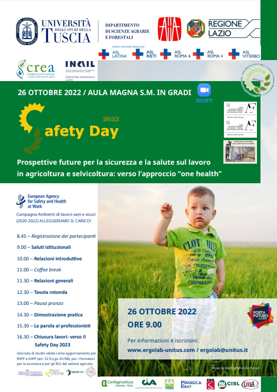 Sicurezza sul lavoro, all’Unitus torna il “Safety day 2022”