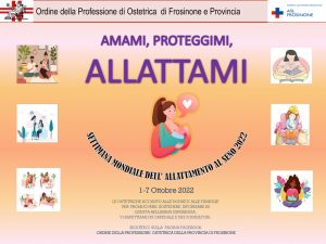 Frosinone – “Amami, proteggimi, allattami”, la ASL si mobilita per la settimana mondiale dell’allattamento al seno