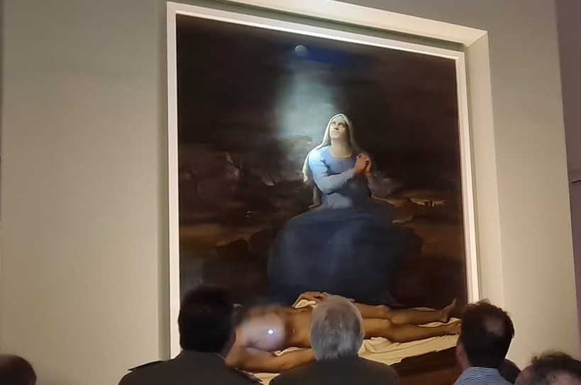 Viterbo – L’assessore Sgarbi presenta Michelangelo in città
