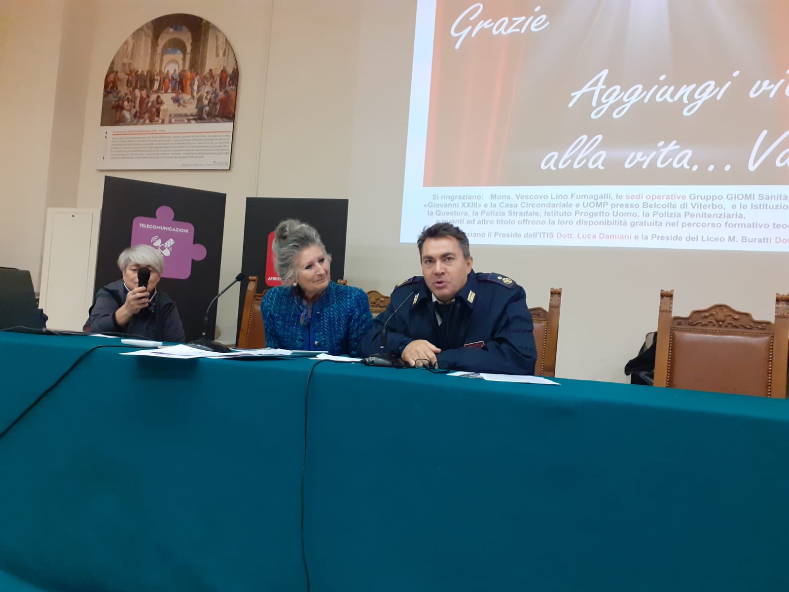 Presentato all’ITIS di Viterbo il progetto “Nuovo Umanesimo/Francesco: guardare, toccare, gustare una sanità nuova”