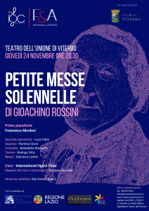 La Petite Messe Solennelle di Rossini al Teatro Unione di Viterbo