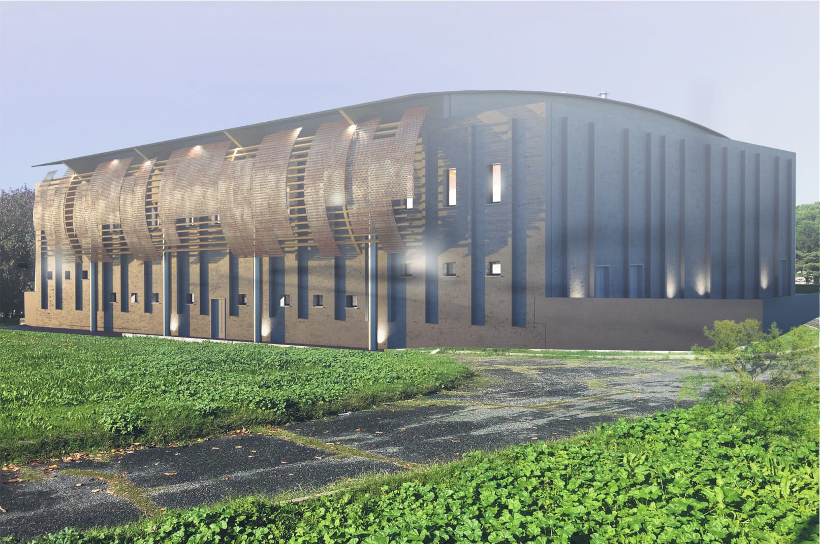 Civita Castellana – Restyling per il palazzetto dello Sport “Pino Smargiassi”