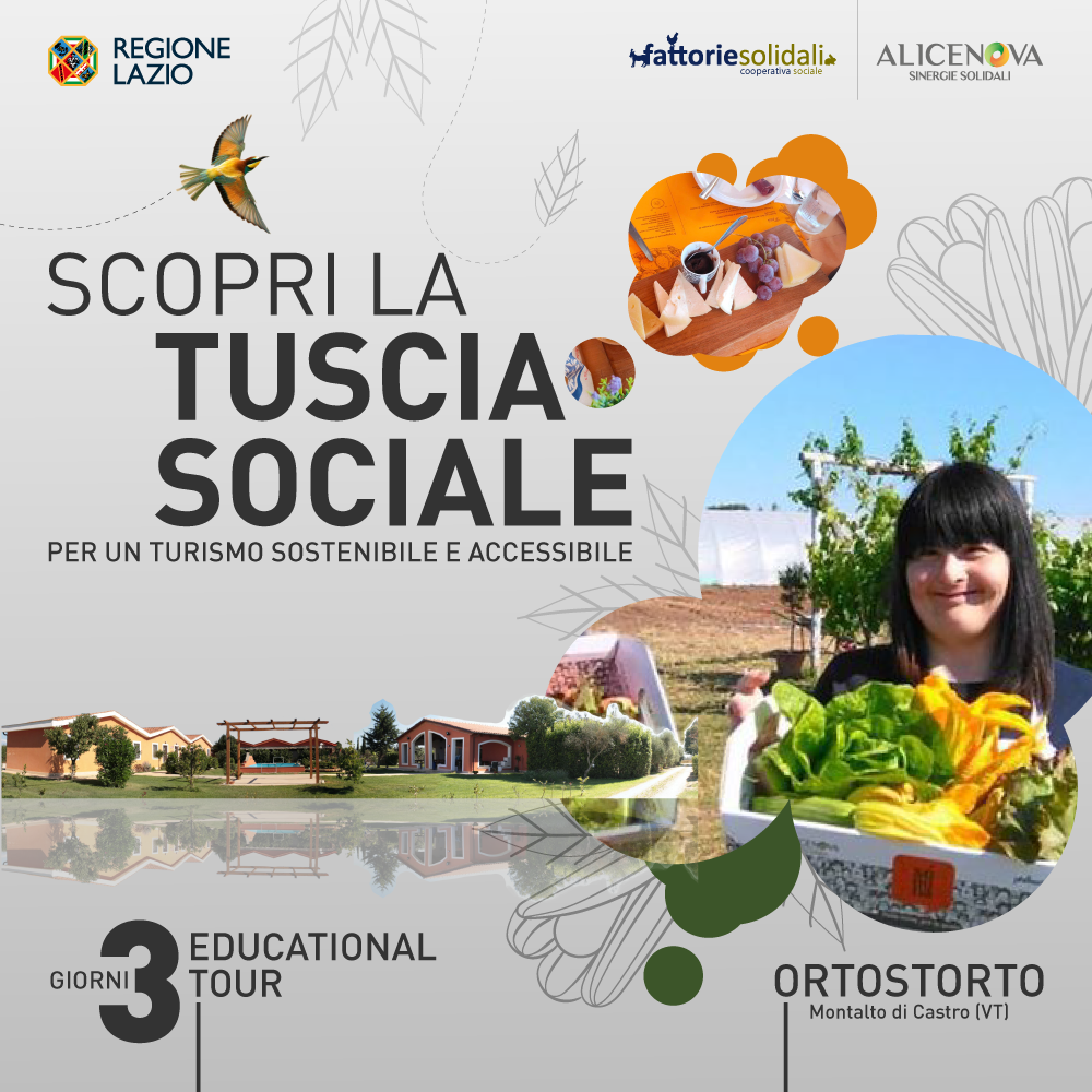 Turismo, al via il progetto “Scopri la Tuscia sociale”