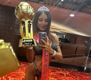La viterbese Maila Cordeschi campionessa mondiale bikini di Natural Bodybuilding
