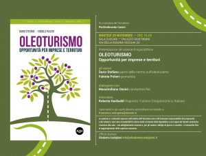 Roma – “Oleoturismo, opportunità per imprese e territori” martedì a palazzo Giustiniani