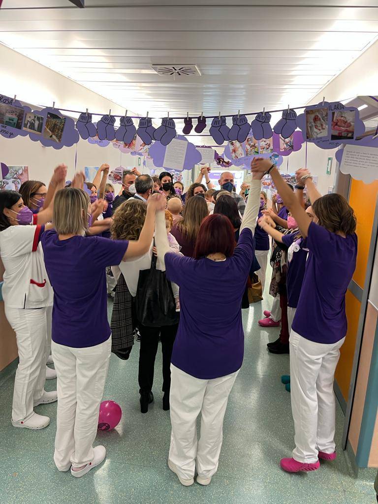 Frosinone – Grande partecipazione a UOC di Neonatologia dell’Ospedale per la Giornata Mondiale della Prematurità