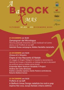 “A BaRock Xmas”, tre giorni di musica nel centro storico di Viterbo