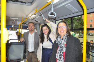 Trasporto pubblico locale, presentati quattro nuovi autobus