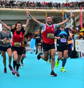 Gli atleti dell’Alto Lazio alla maratona di Valencia