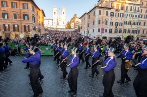 La Frustica’ di Faleria e l’Associazione Filarmonica Vejanese alla Roma Parade di Capodanno