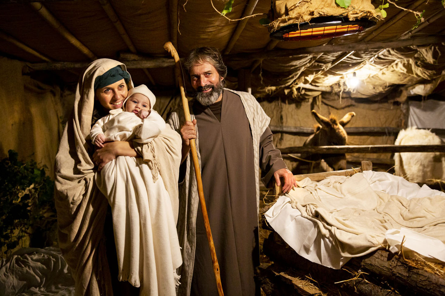 Tarquinia, grande successo per la prima del presepe vivente
