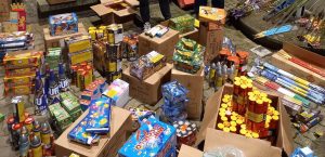 Roma – Sequestrati dalla polizia 7 quintali di materiale pirotecnico illegale in 4 distinte operazioni