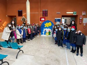 All’Ospedale Andosilla il presepe realizzato dai bambini dell’Istituto suore francescane di Civita Castellana