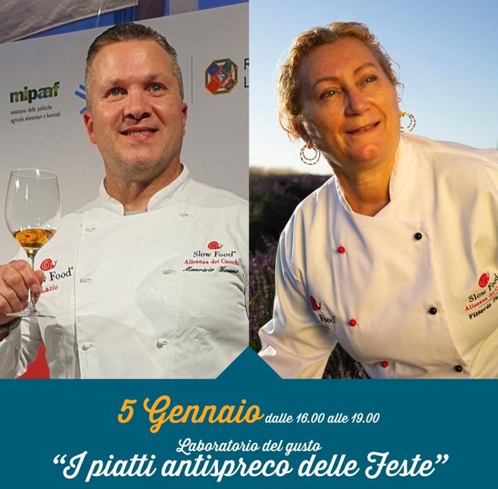 Viterbo – Laboratorio antispreco di Slow food per riutilizzare gli avanzi natalizi