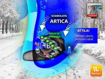 Maltempo nel Viterbese, in azione i mezzi spargisale