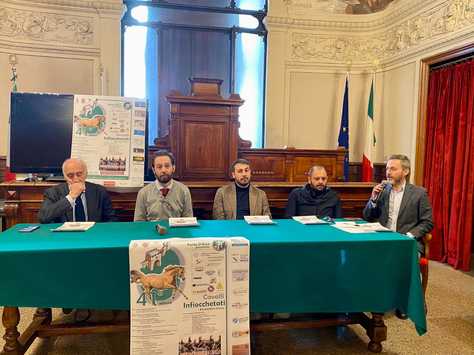 Presentata, a Rieti, la 41° edizione di Cavalli Infiocchettati
