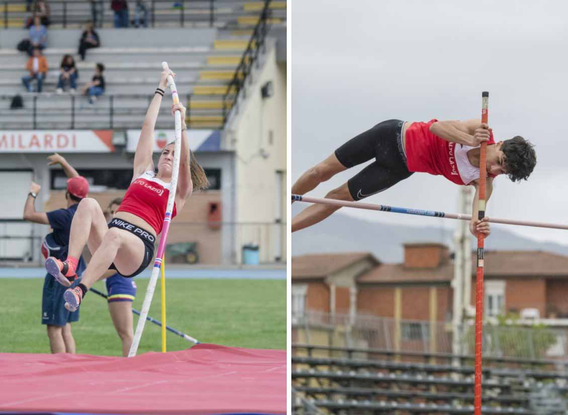 Salto con l’Asta, record per Riccardo Ticconi ed Erica Ciatti nella città di Rieti