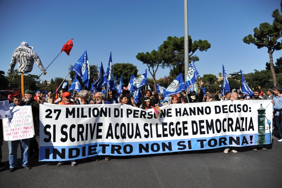 Non Ce La Beviamo: “Dispersioni idriche oltre il 70%, è questo che vogliamo?”