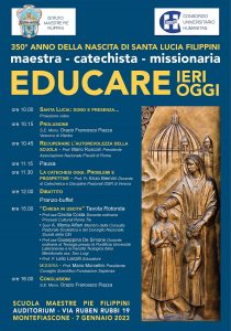 “Educare… ieri, oggi”, a Montefiascone il convegno per riscoprire la figura di santa Lucia Filippini